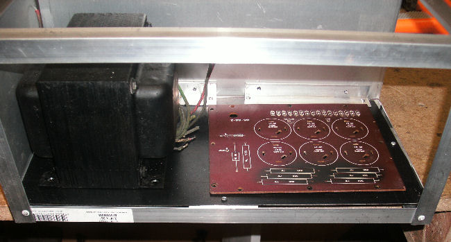 Checking placement of capacitor board