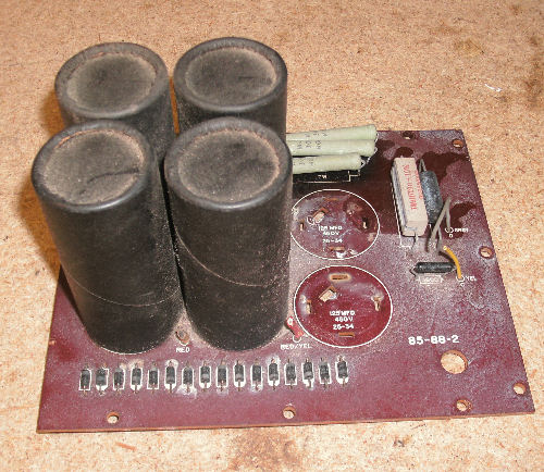 Another View SB200 PCB Filter Cap Board