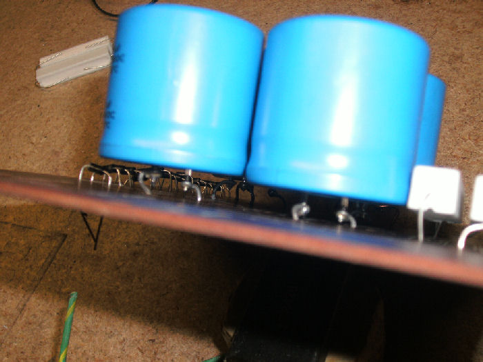 Fitting new capacitor to board