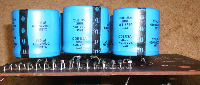 Fitting new capacitor to board